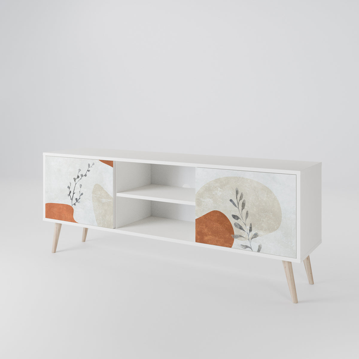 TRANQUIL TWIG Móvel de TV de 2 Portas