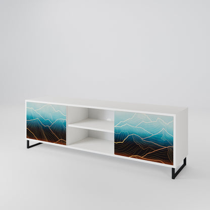 LUNAR SECRETS 2-Door TV Cabinet