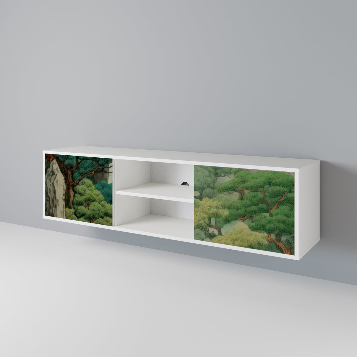 VERDURE ABYSS Móvel de TV de 2 Portas