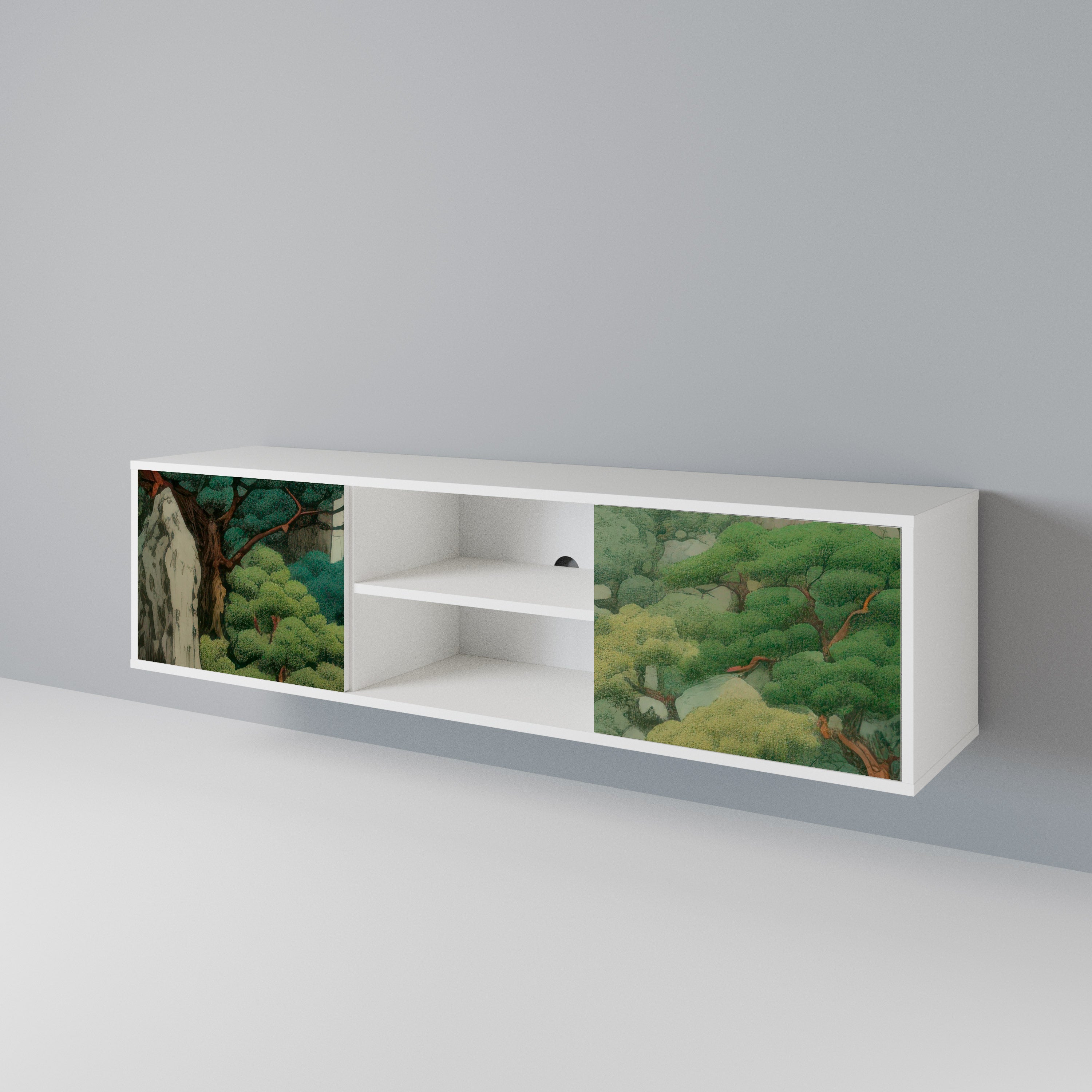 VERDURE ABYSS Móvel de TV de 2 Portas