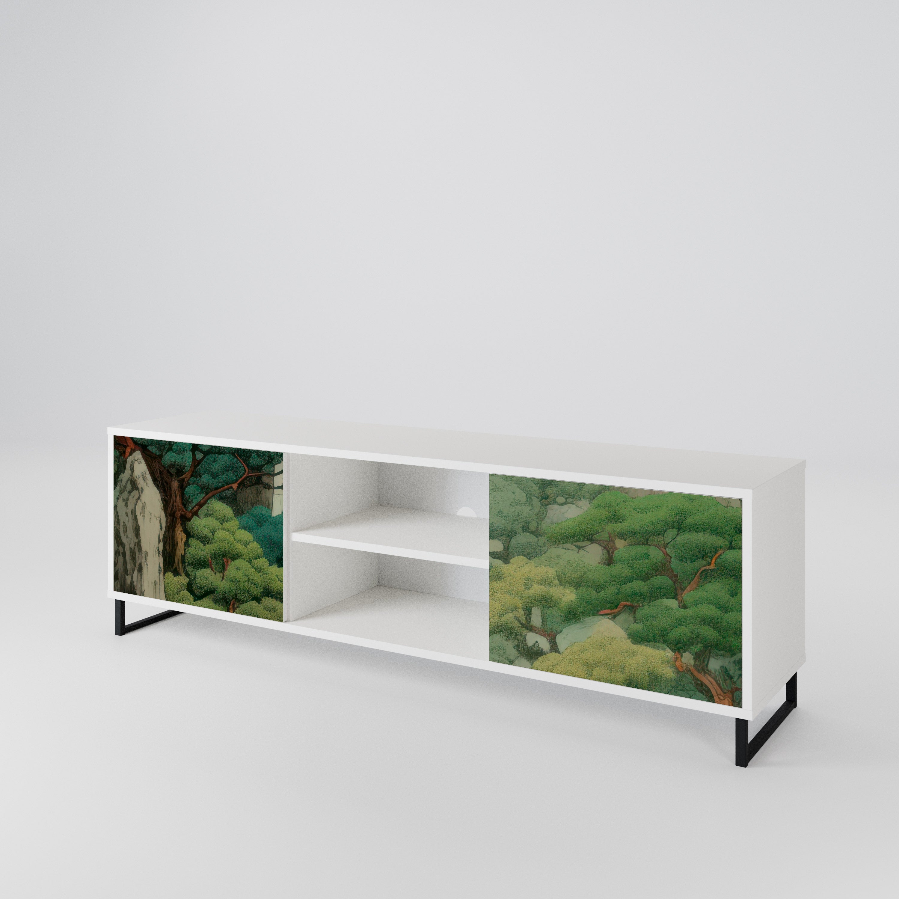 VERDURE ABYSS Móvel de TV de 2 Portas