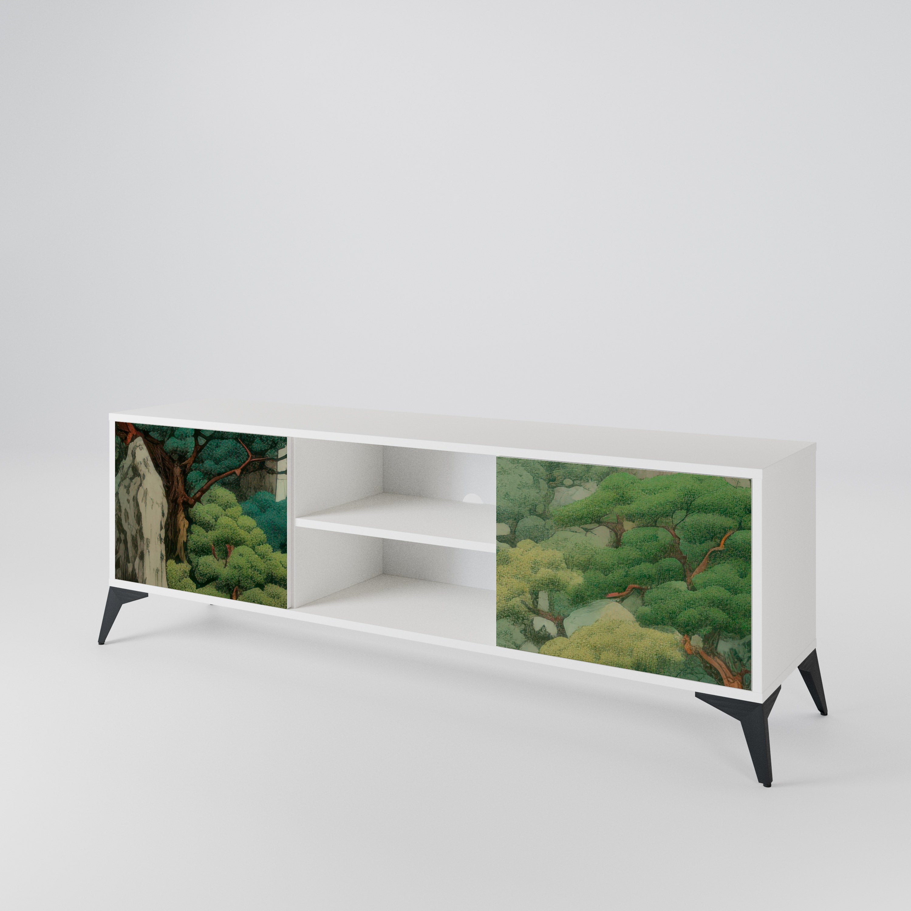 VERDURE ABYSS Móvel de TV de 2 Portas