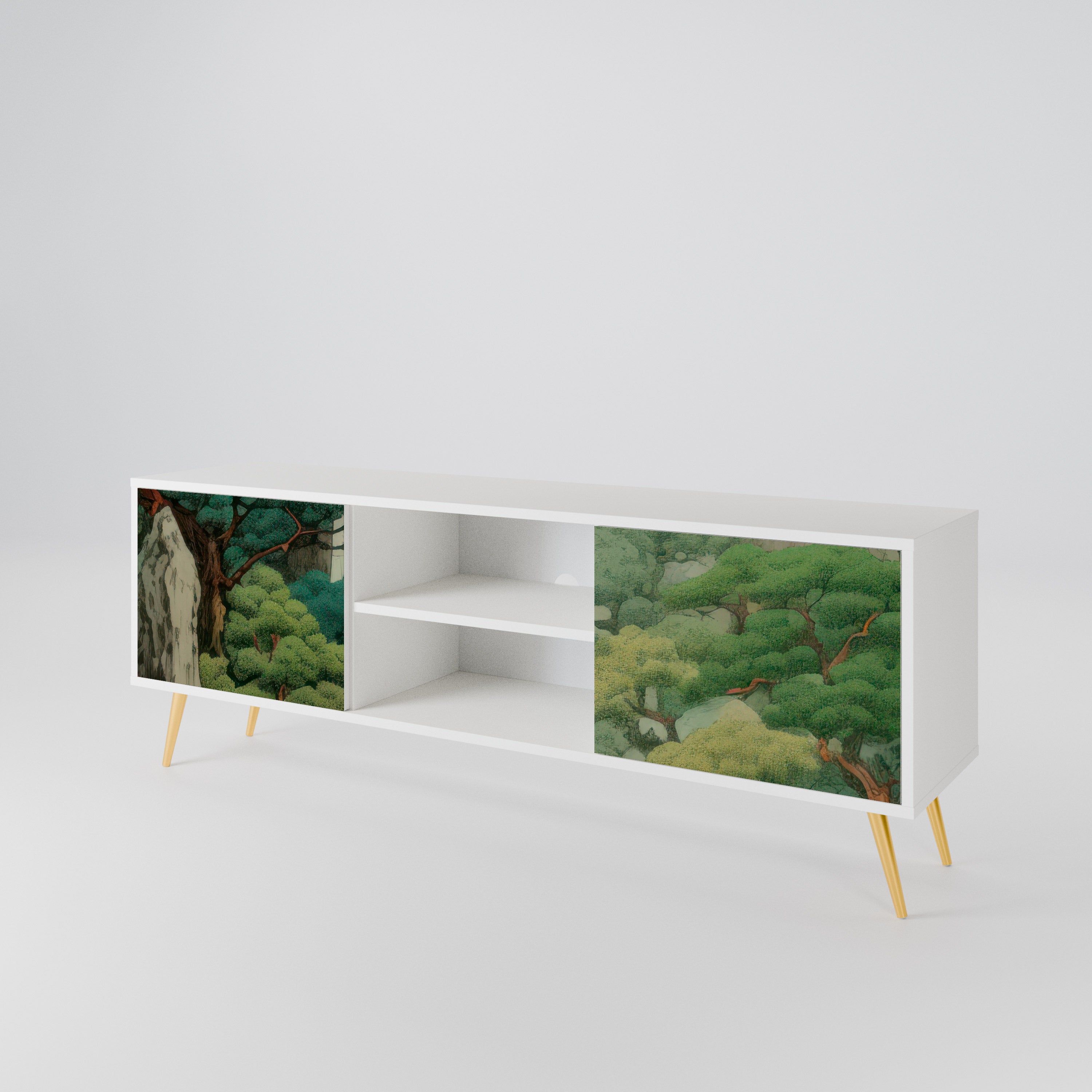 VERDURE ABYSS Móvel de TV de 2 Portas