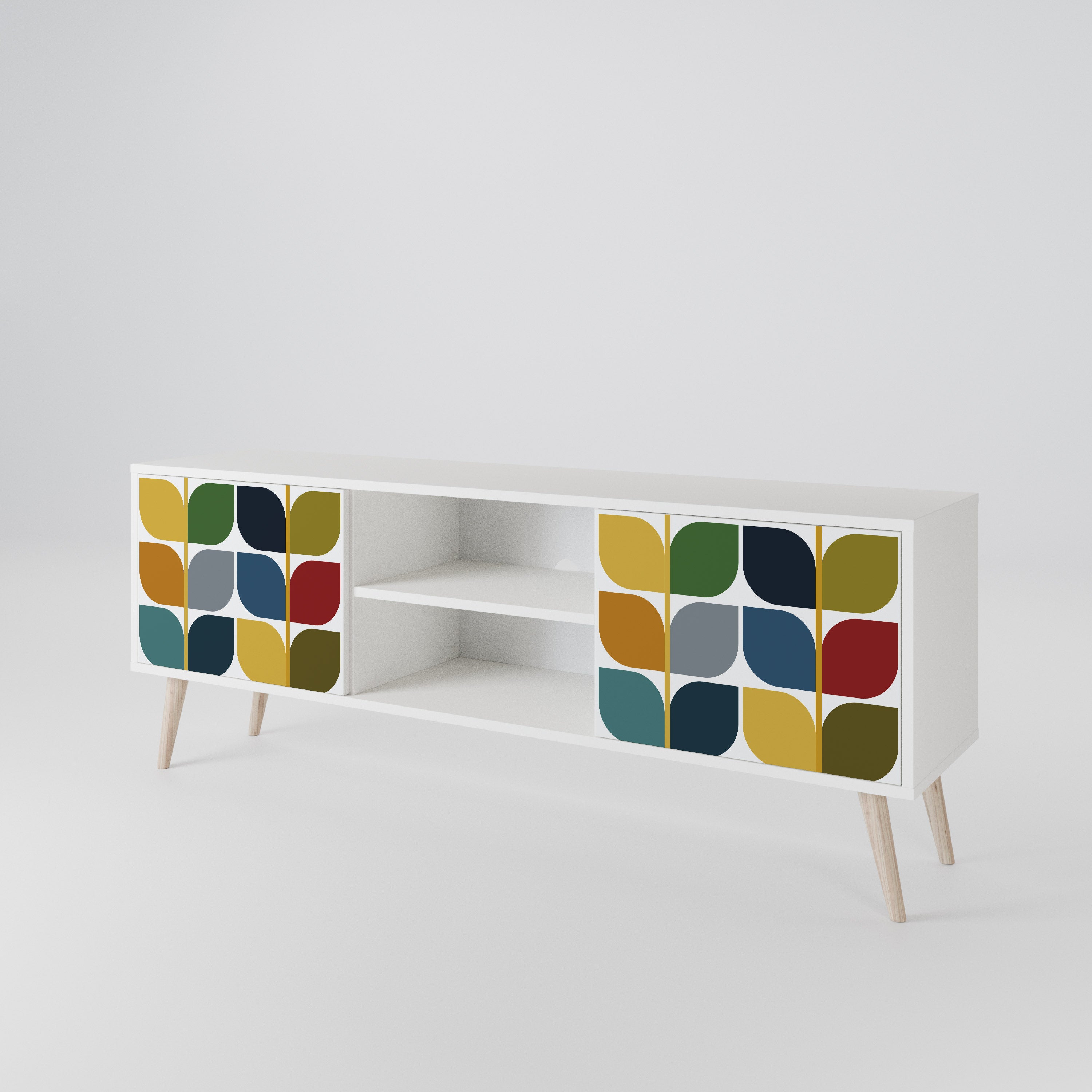 WEIGHTLESS HOURS 2-Door TV Cabinet