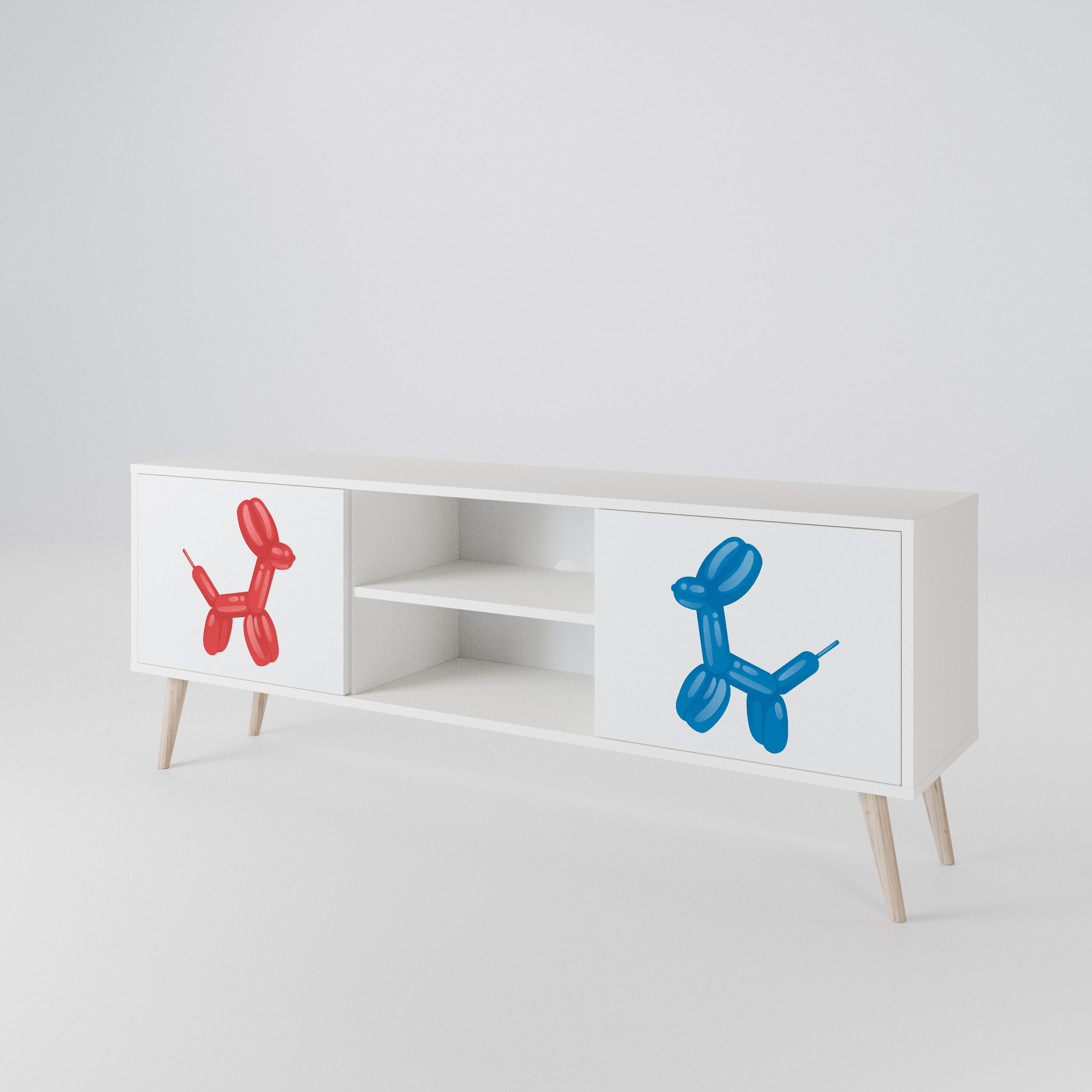 CHILDHOOD MEMORY Móvel de TV de 2 Portas
