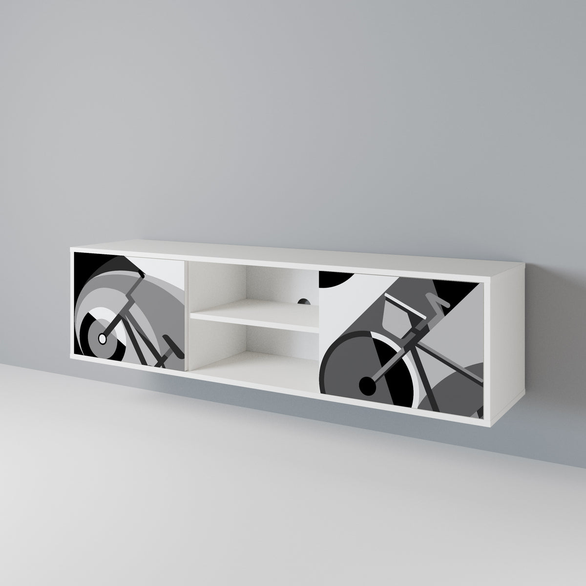 BIKE ENERGY 2-Door TV Cabinet