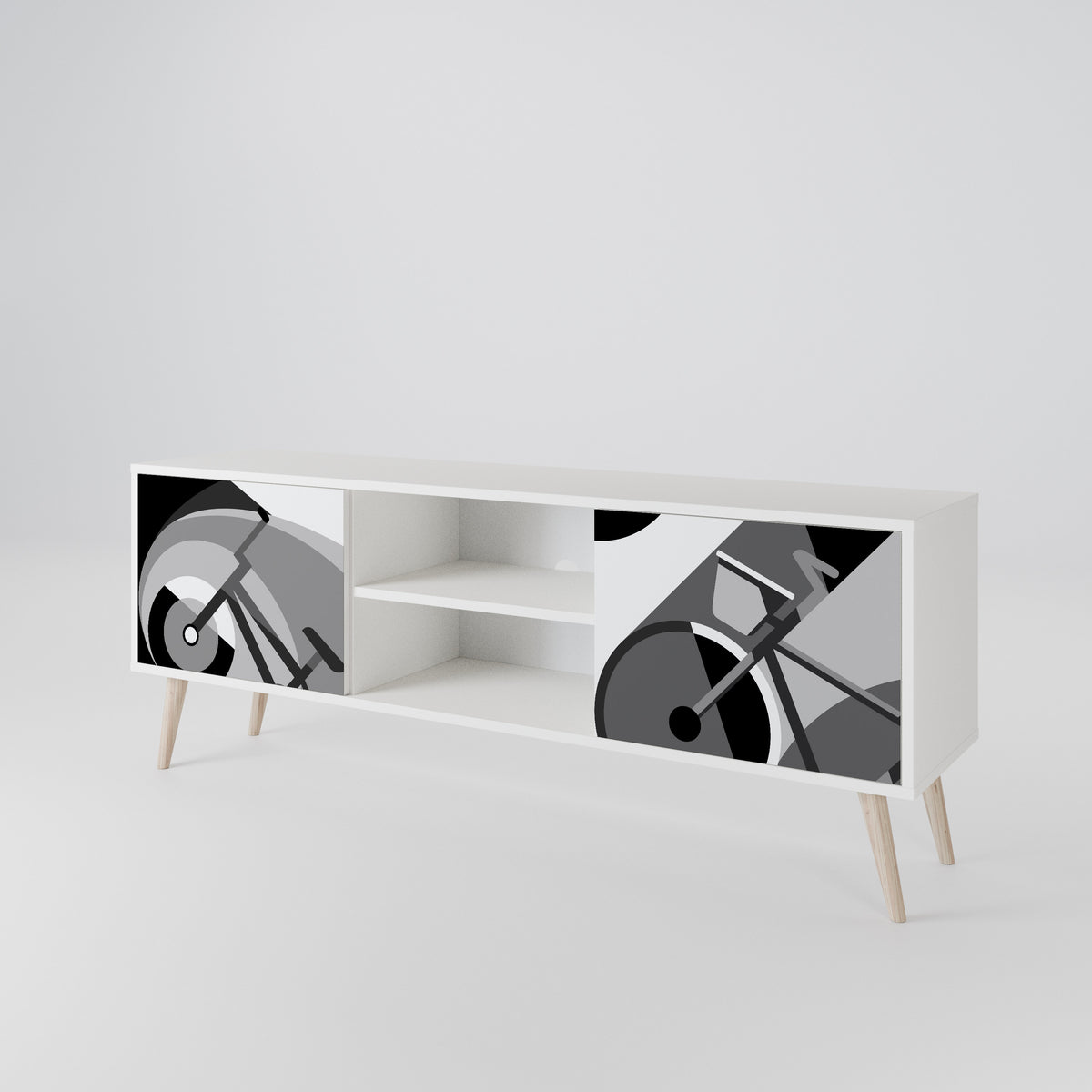 BIKE ENERGY 2-Door TV Cabinet