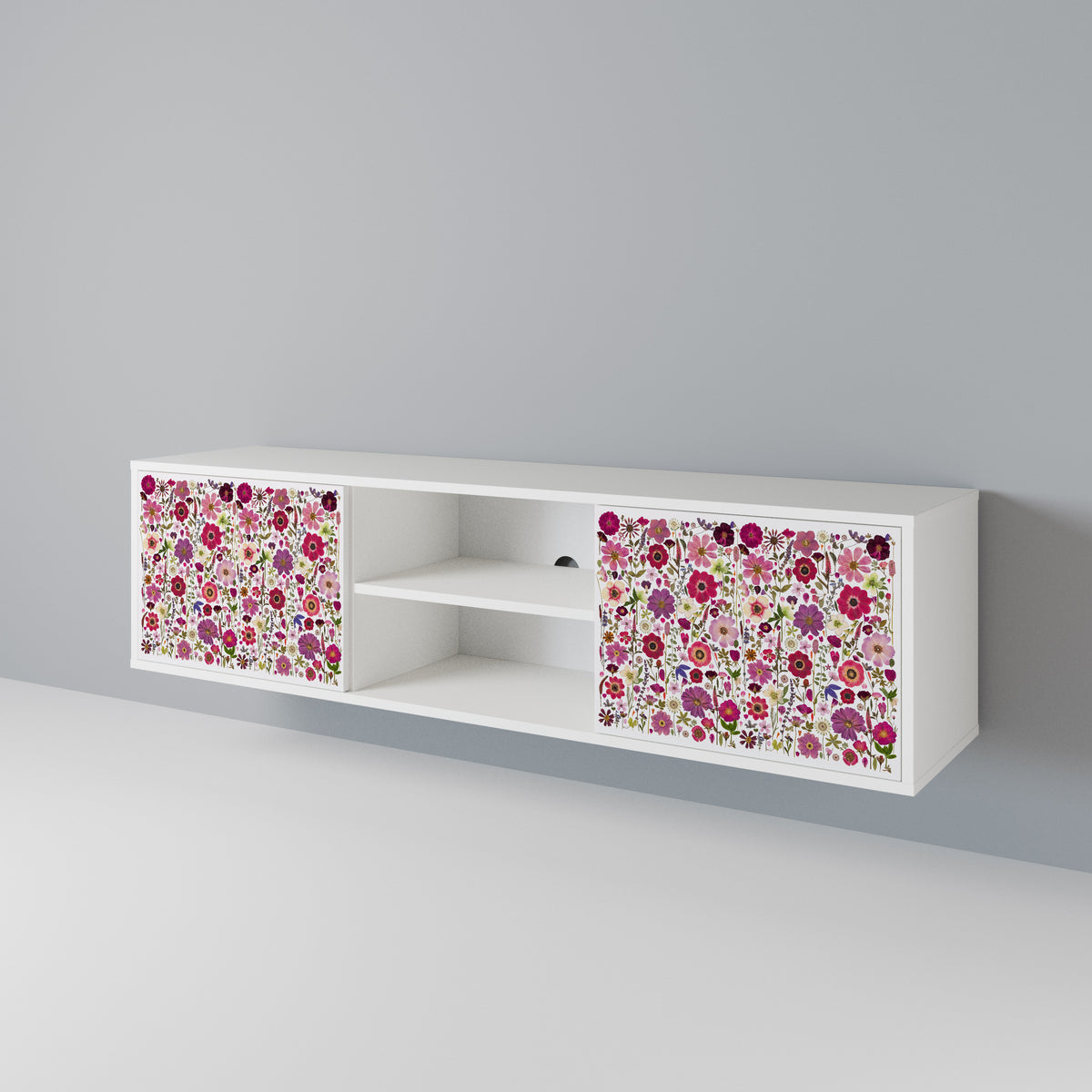 PETAL GARDEN Móvel de TV de 2 Portas