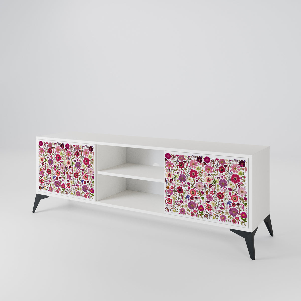 PETAL GARDEN 2-Door TV Cabinet