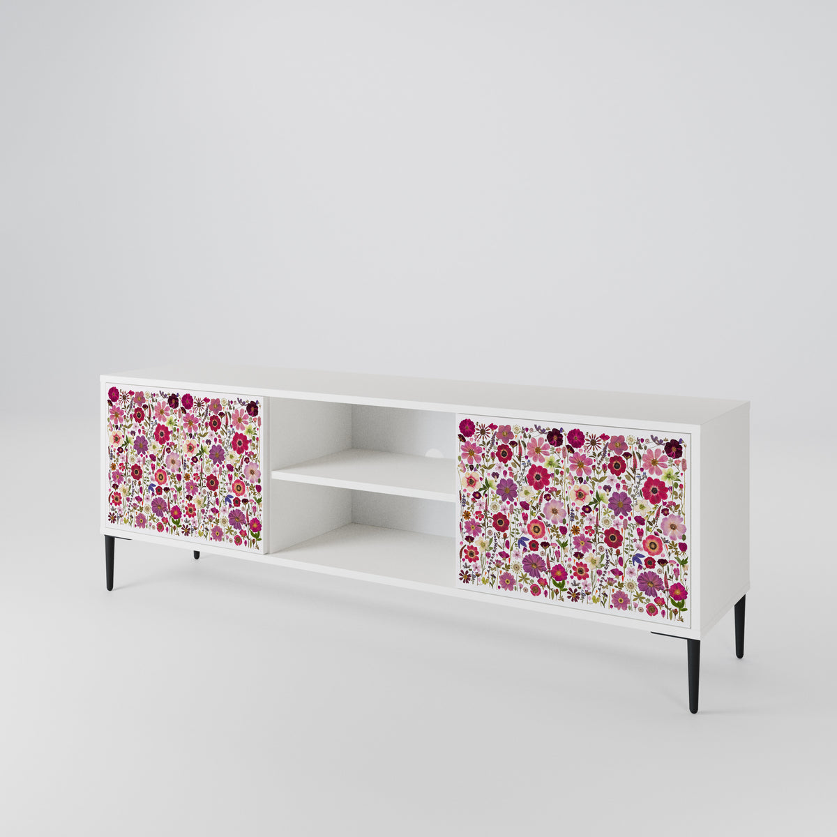 PETAL GARDEN Móvel de TV de 2 Portas