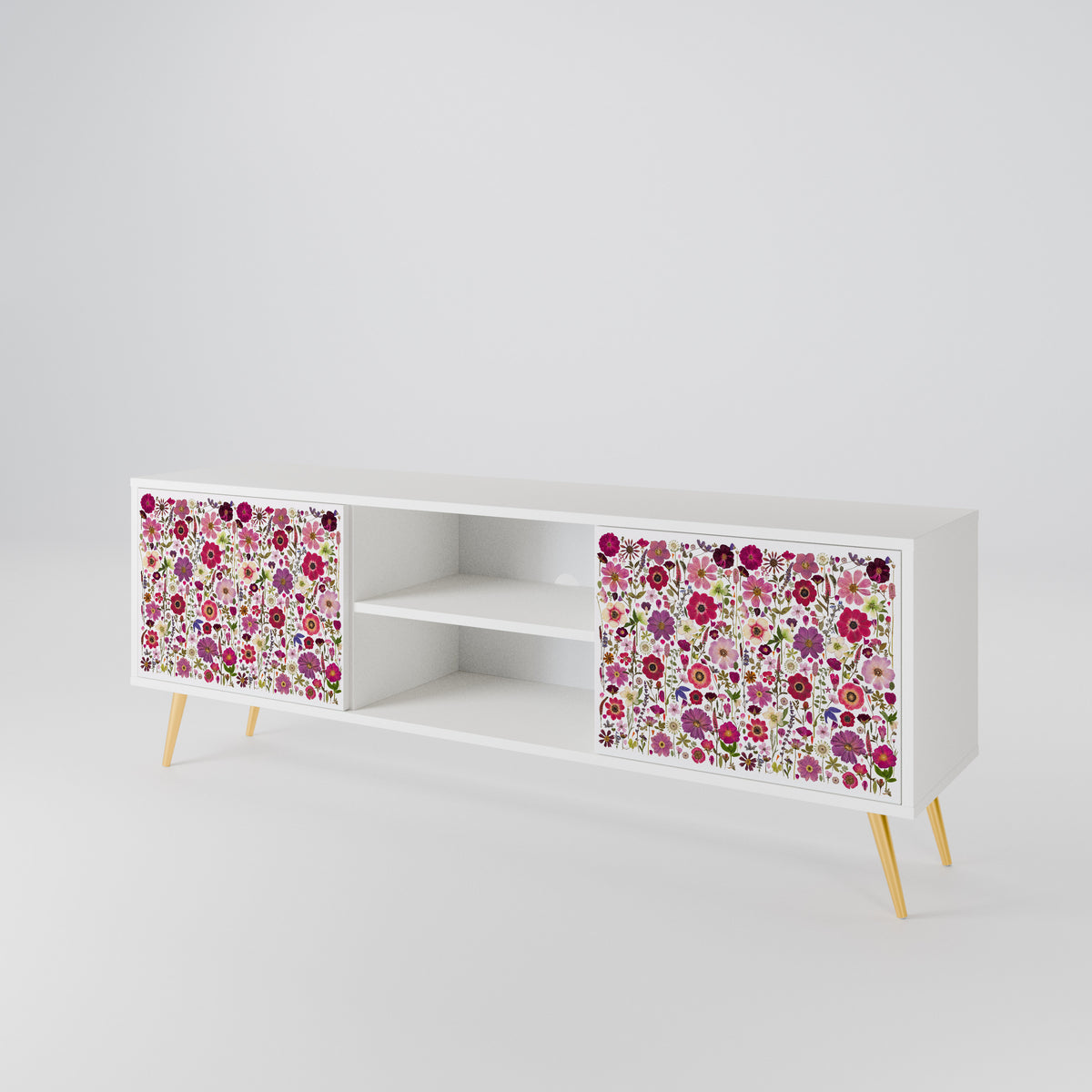 PETAL GARDEN 2-Door TV Cabinet