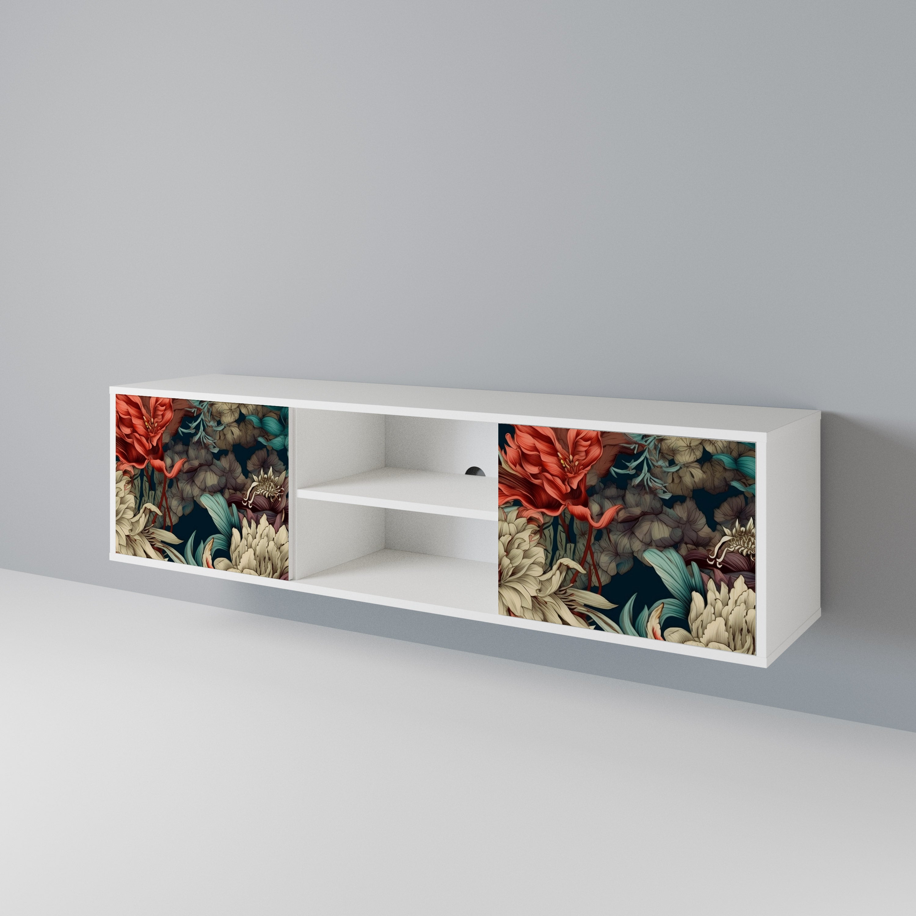 SPROUTING GRACE 2-Door TV Cabinet
