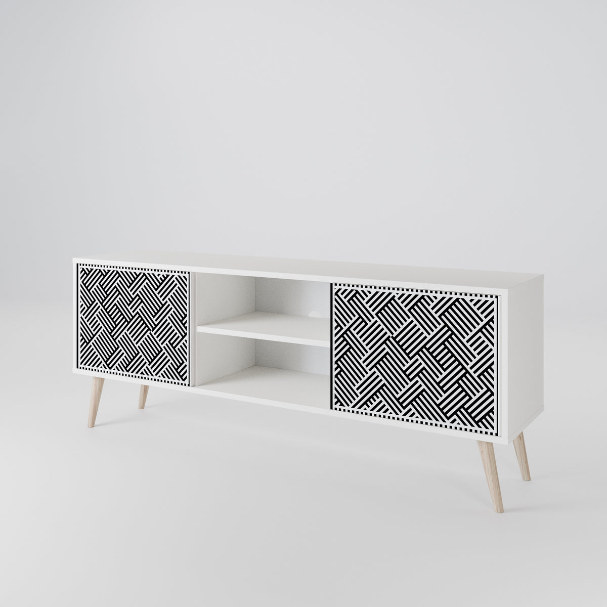 TEMPORARY SEQUENCE 2-Door TV Cabinet