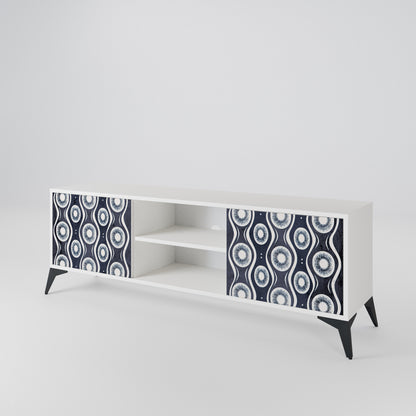GRAPHITE EYES 2-Door TV Cabinet