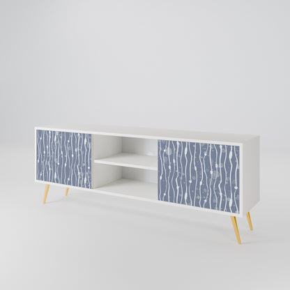 GRAPHITE RAIN Móvel de TV de 2 Portas