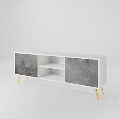 CONCRETE WALL Móvel de TV de 2 Portas