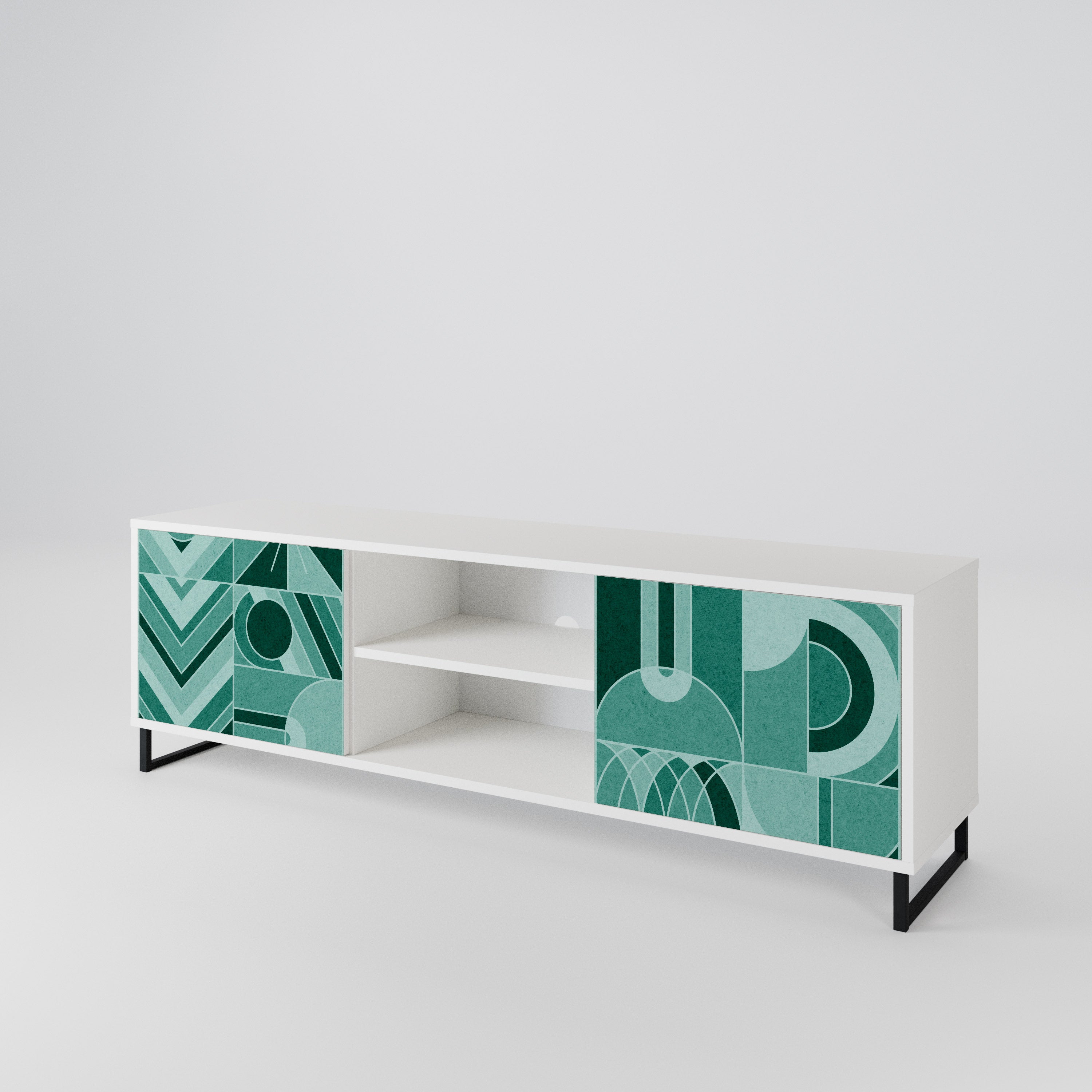 HARMONIC GRID 2-Door TV Cabinet
