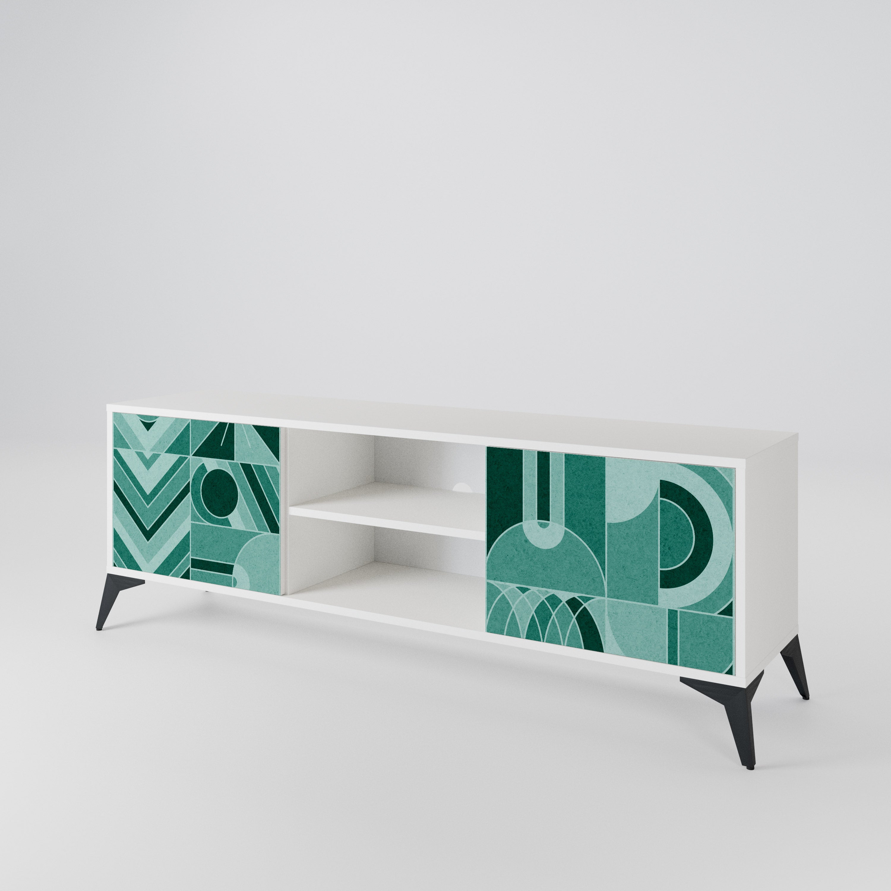 HARMONIC GRID 2-Door TV Cabinet