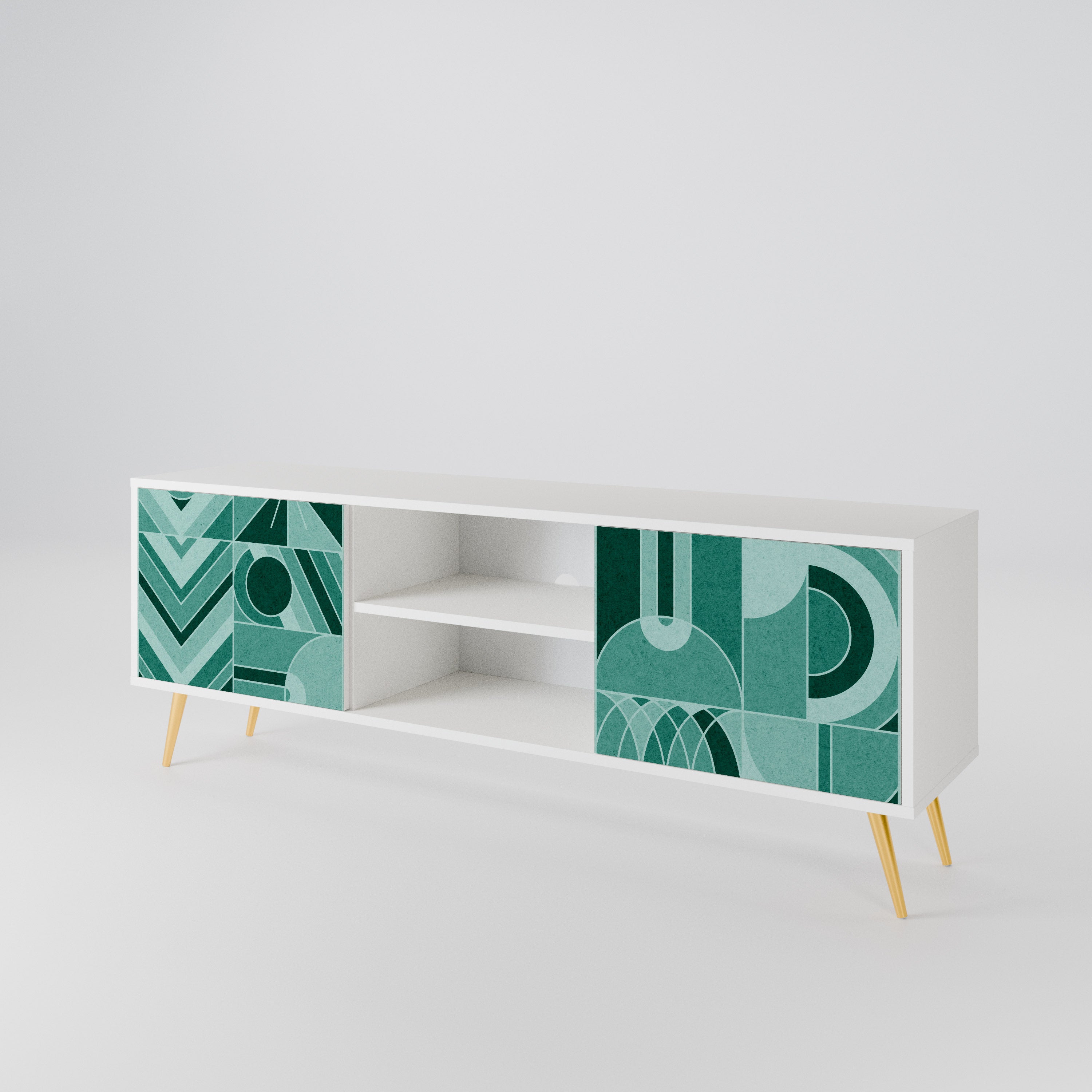 HARMONIC GRID 2-Door TV Cabinet
