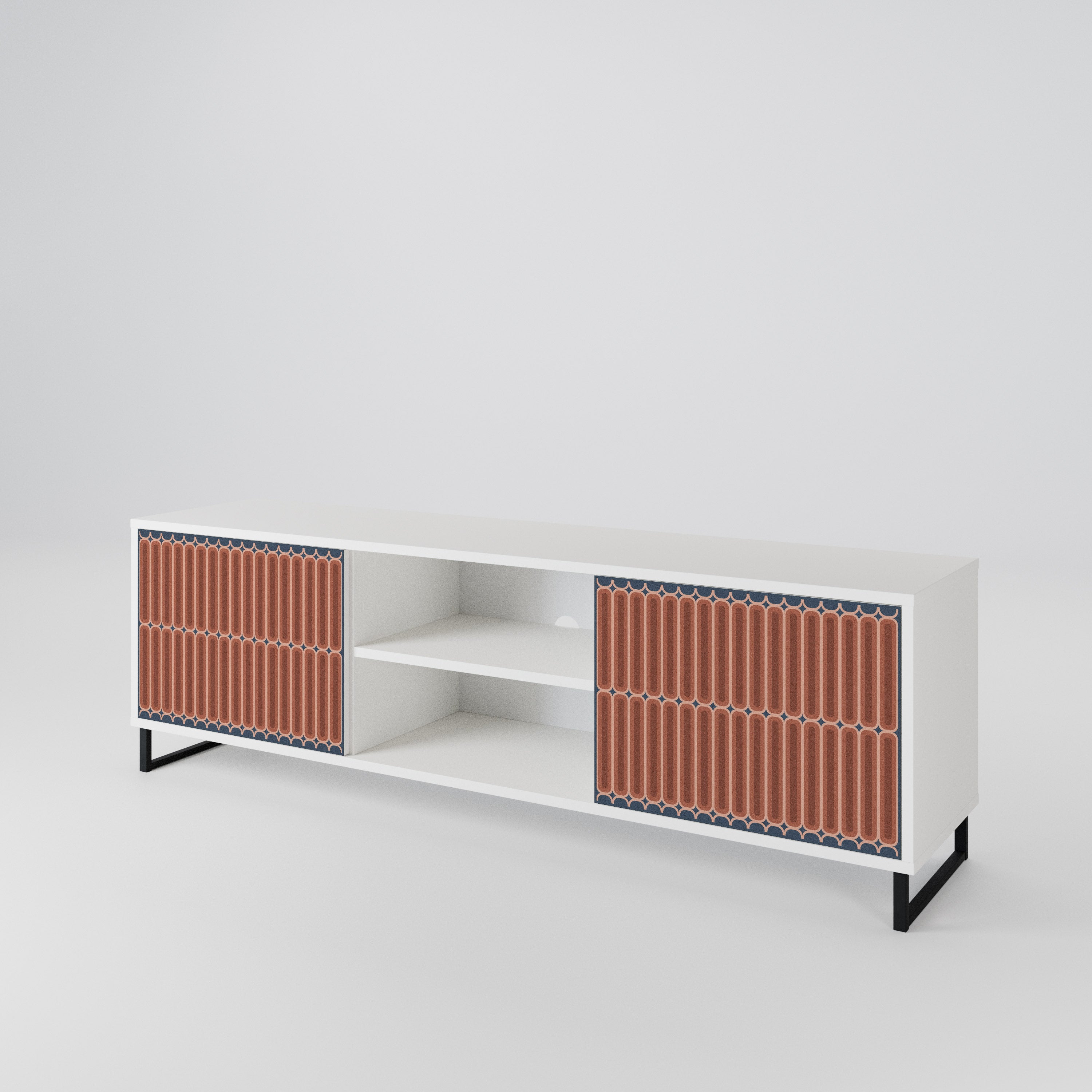 HYPNOTIC GATE 2-Door TV Cabinet