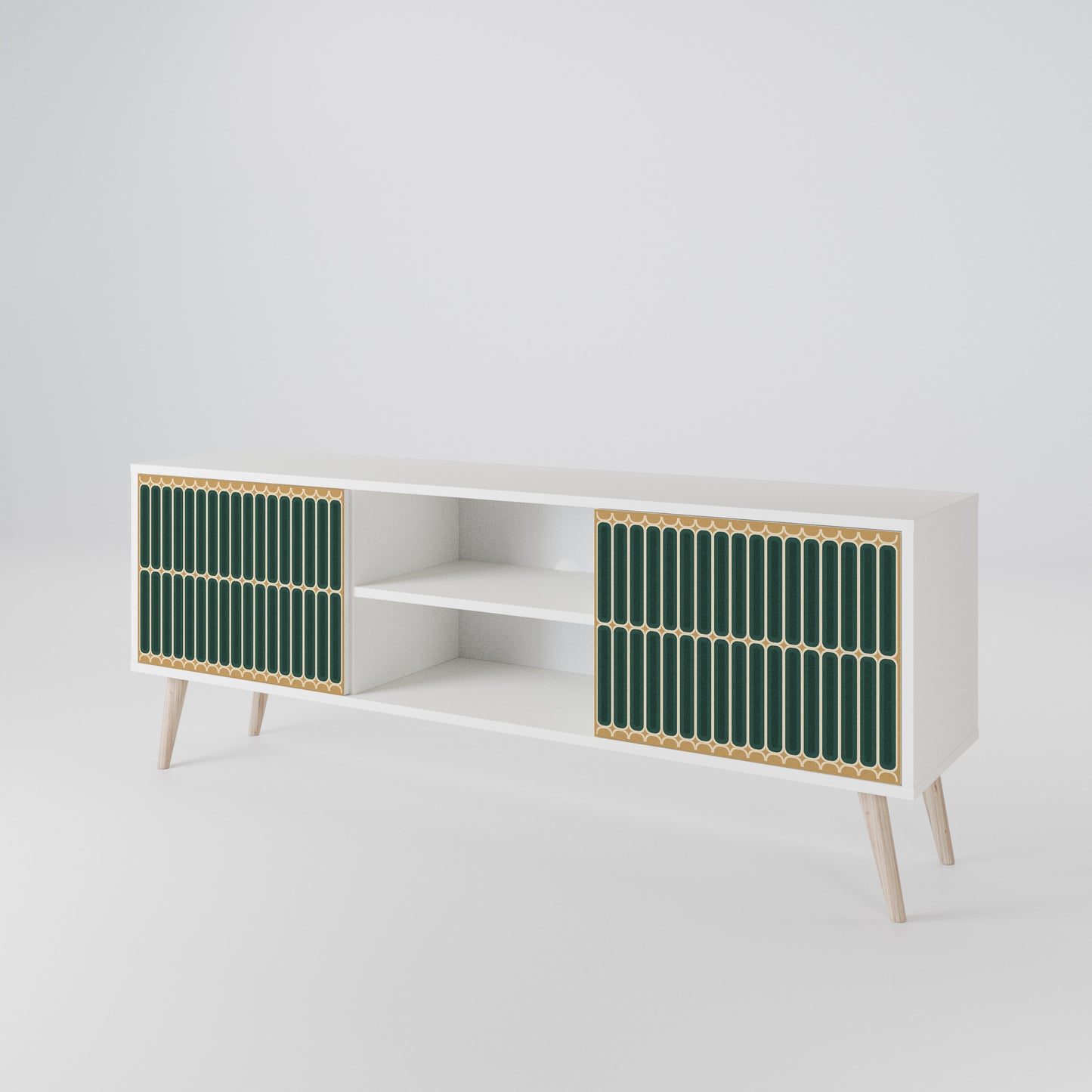 ILUSION GATE 2-Door TV Cabinet