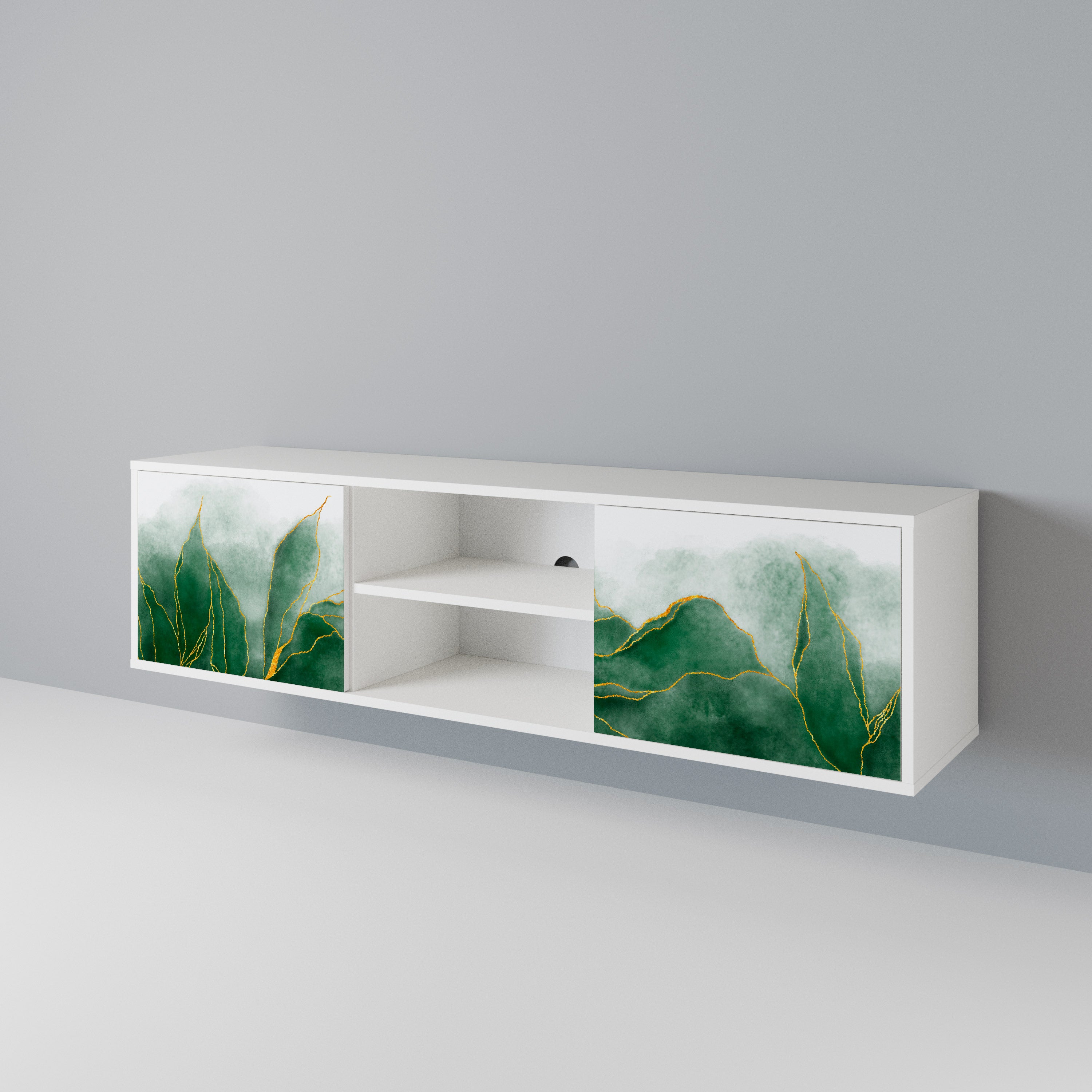EXPENSIVE NATURE 2-Door TV Cabinet