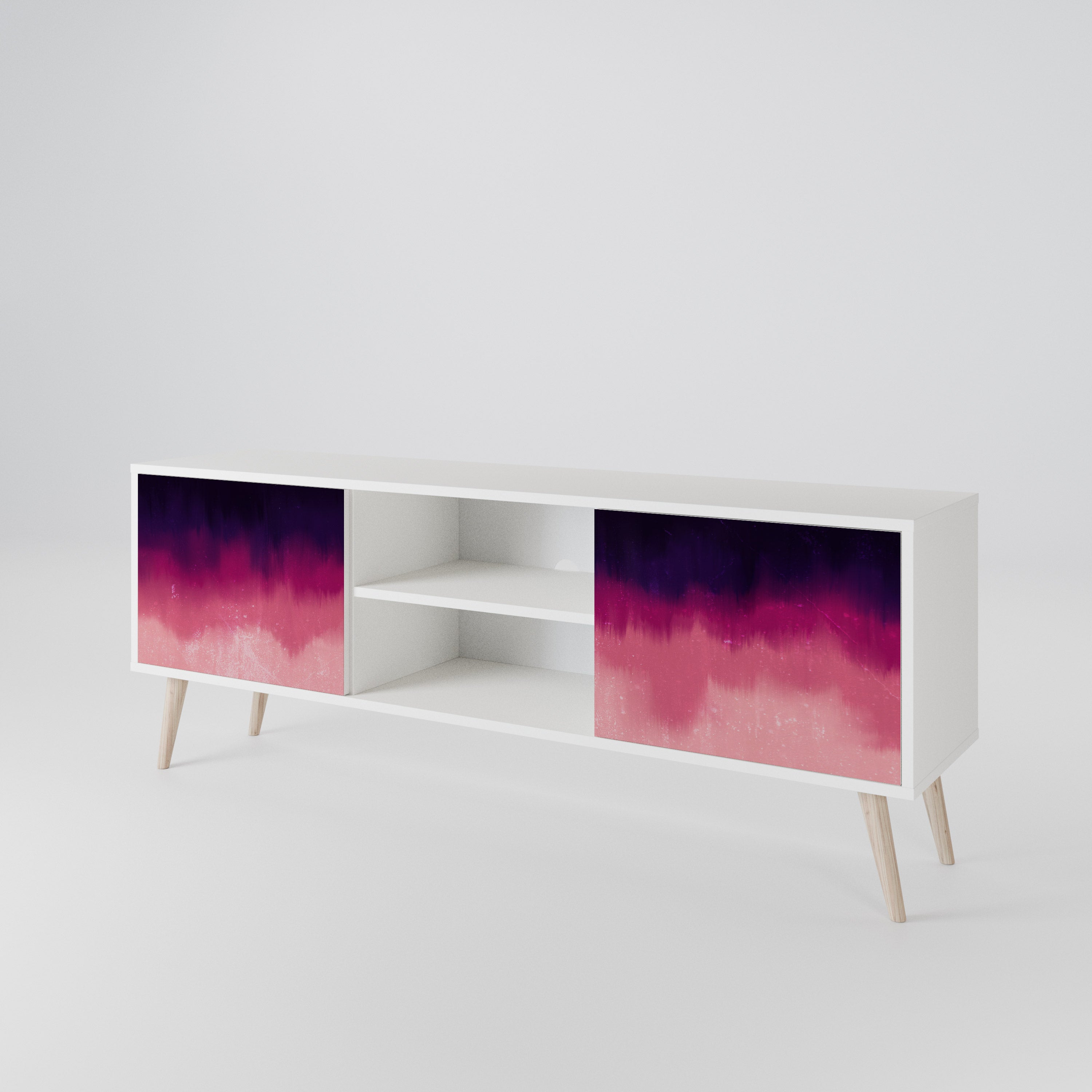 AURORA BOREALIS 2-Door TV Cabinet