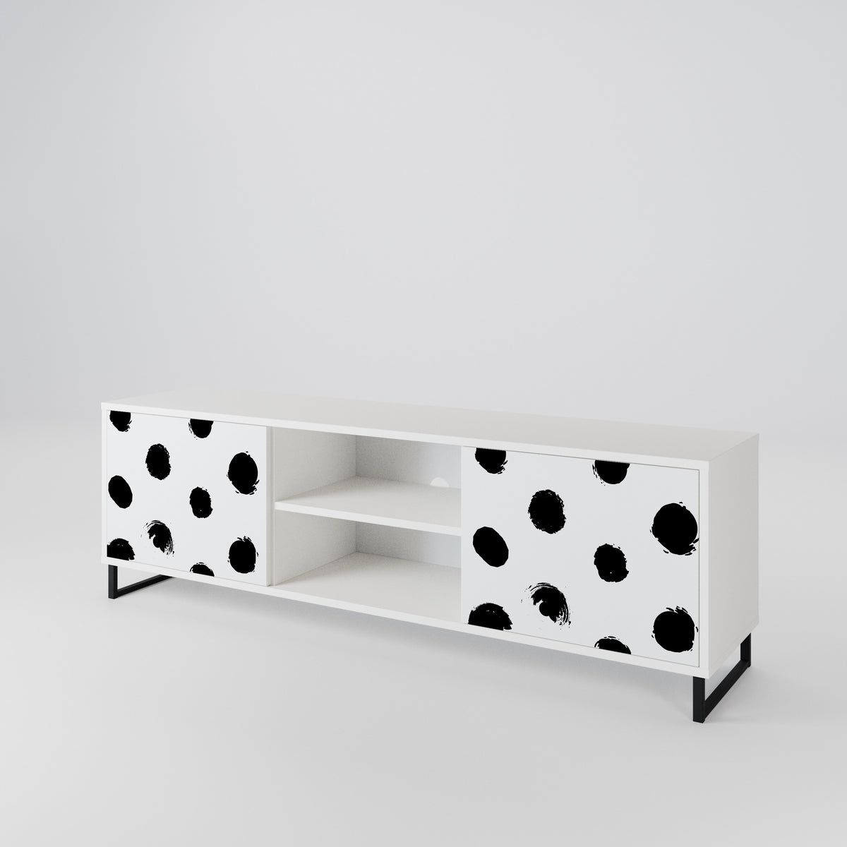 SLIPPING MINUTES Móvel de TV de 2 Portas