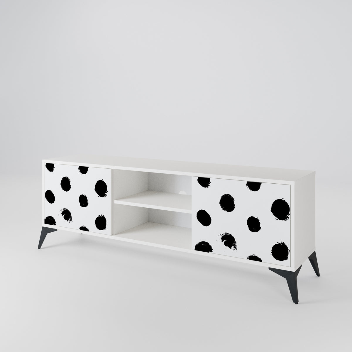 SLIPPING MINUTES Móvel de TV de 2 Portas