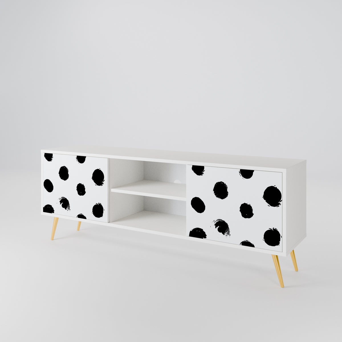 SLIPPING MINUTES Móvel de TV de 2 Portas