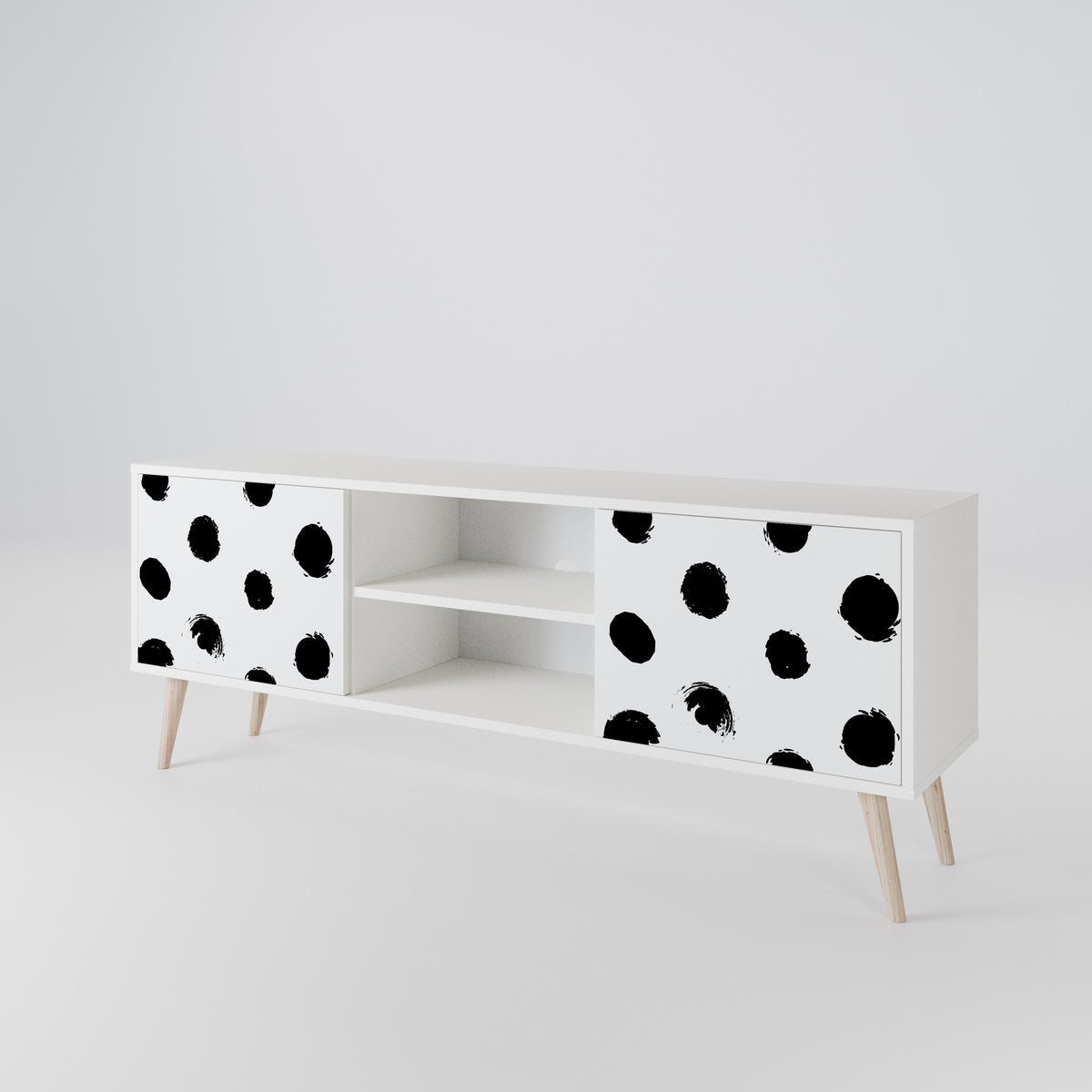 SLIPPING MINUTES Móvel de TV de 2 Portas