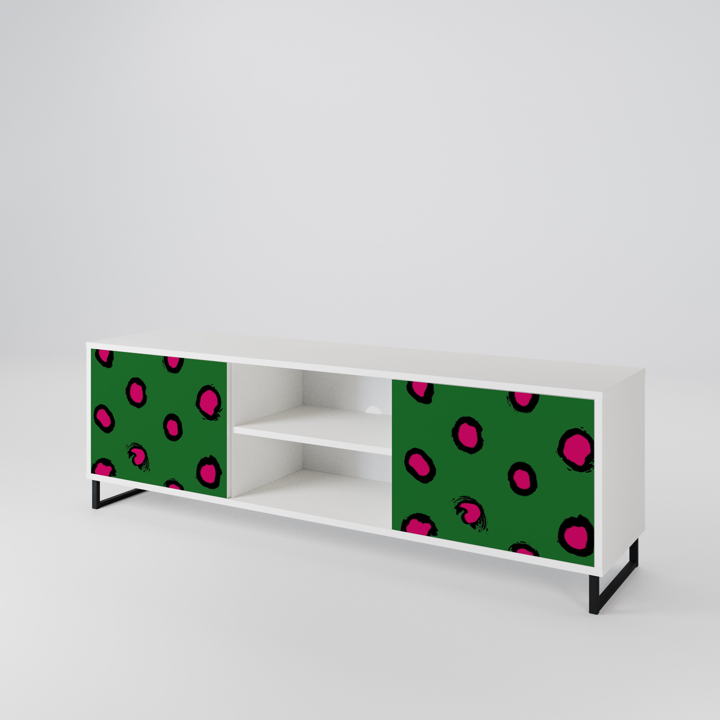 FUNKY SPOTS 2-Door TV Cabinet