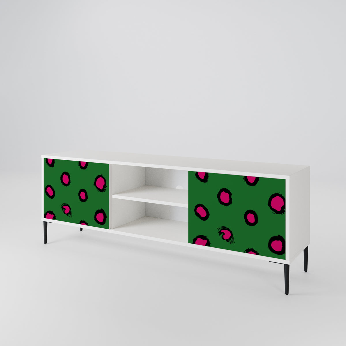 FUNKY SPOTS Móvel de TV de 2 Portas