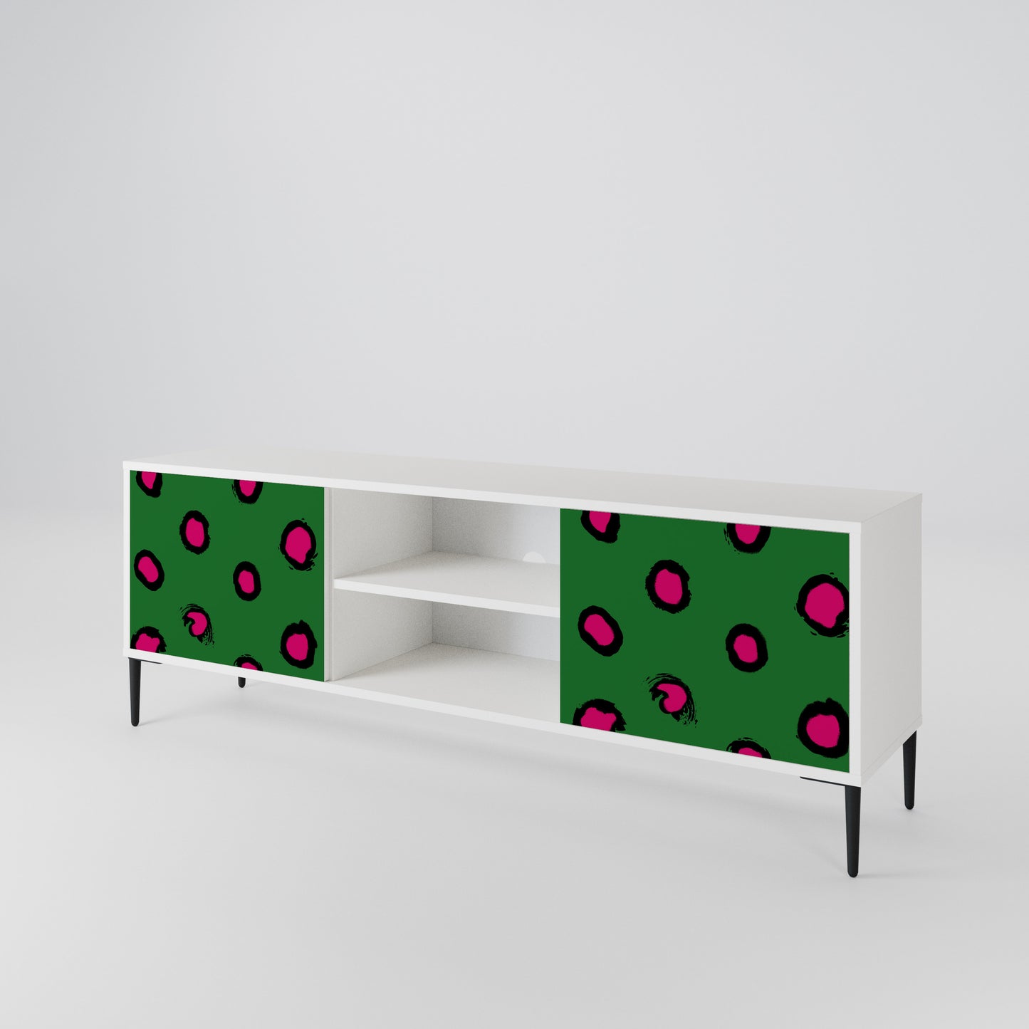 FUNKY SPOTS 2-Door TV Cabinet
