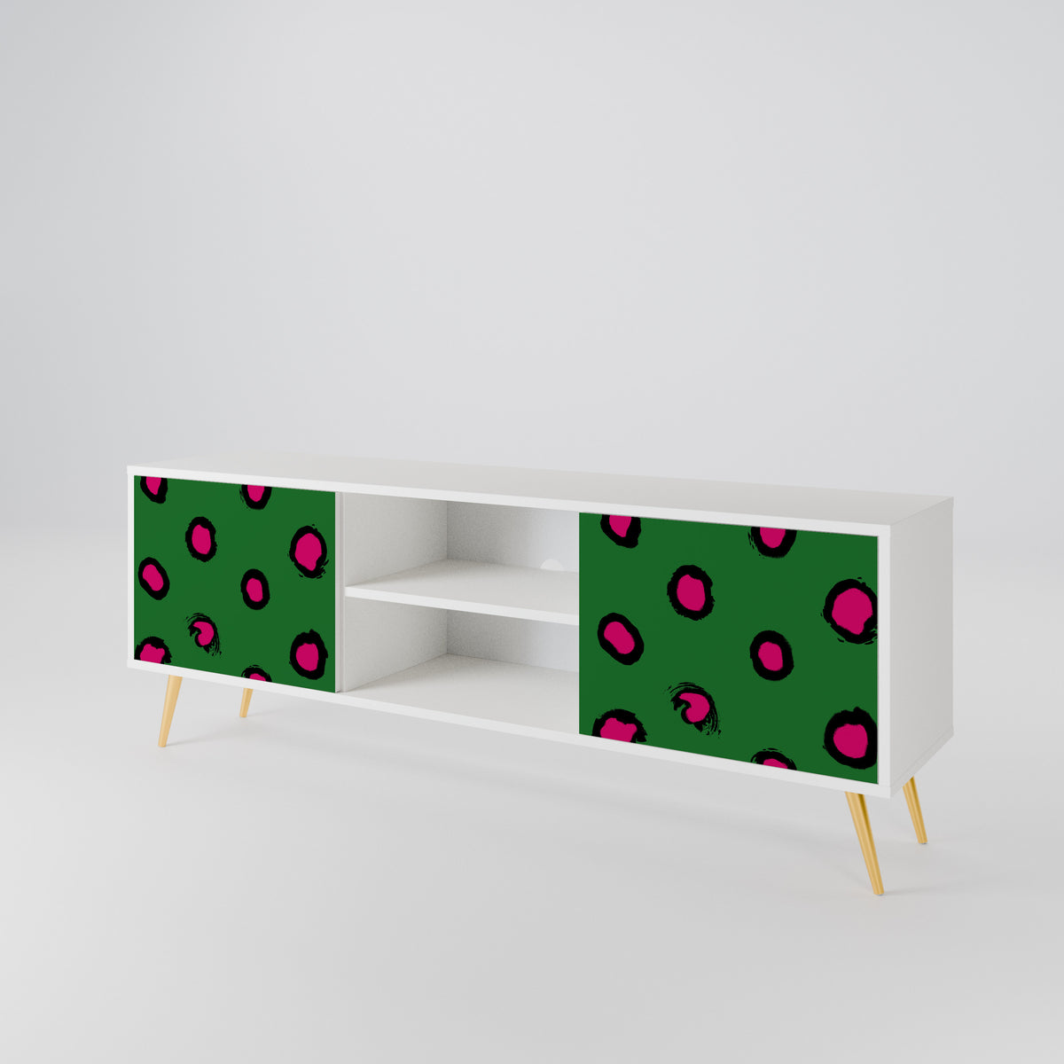 FUNKY SPOTS Móvel de TV de 2 Portas