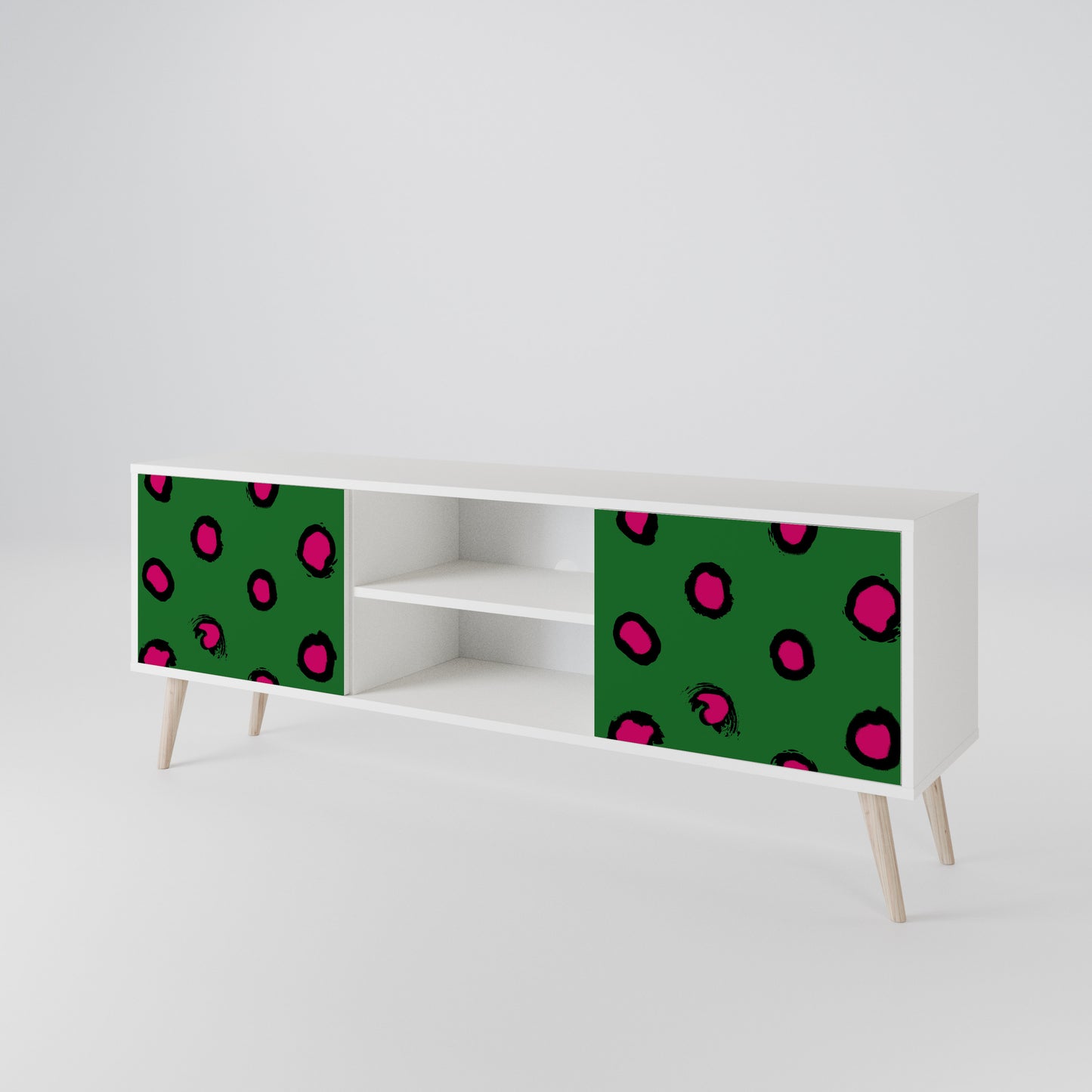 FUNKY SPOTS 2-Door TV Cabinet