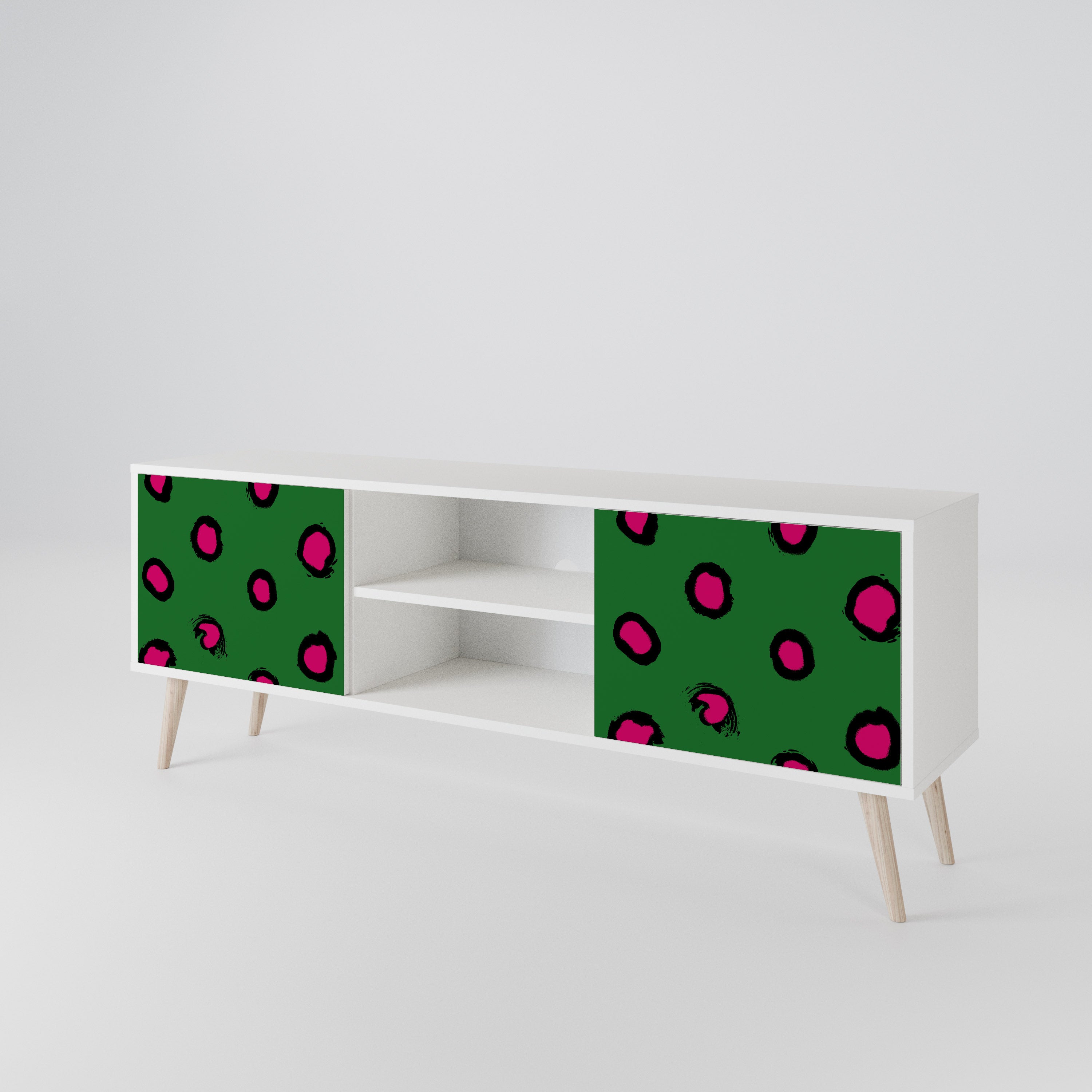 FUNKY SPOTS 2-Door TV Cabinet