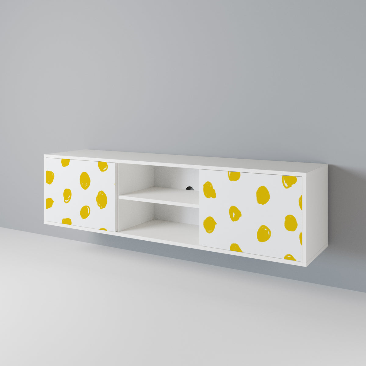 RADIANT REVERIE Móvel de TV de 2 Portas