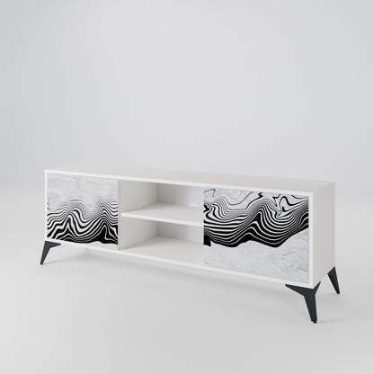 MONOCHROME MIRAGE 2-Door TV Cabinet