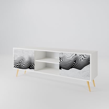 MONOCHROME MIRAGE 2-Door TV Cabinet