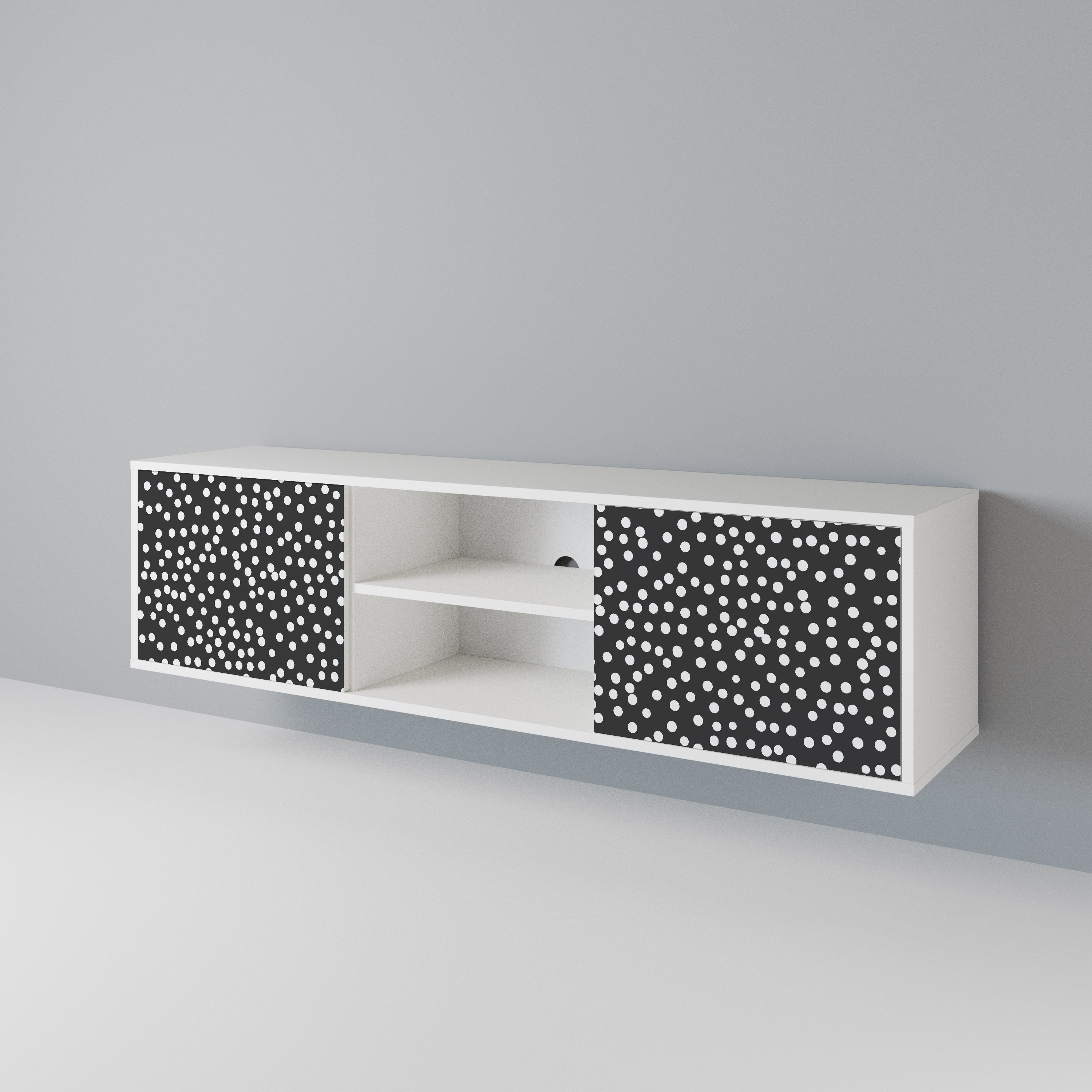 BLINDING LIGHTS 2-Door TV Cabinet