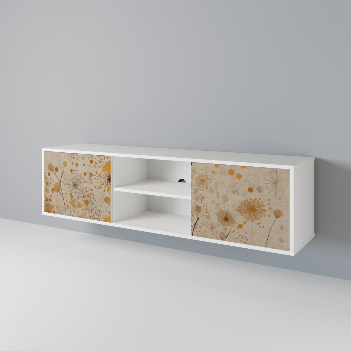 MORNING GLADE Móvel de TV de 2 Portas