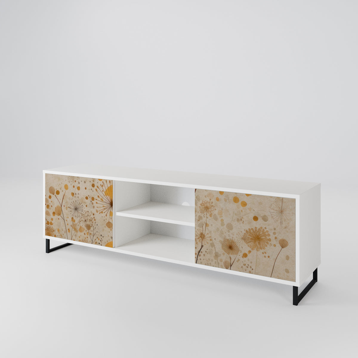 MORNING GLADE Móvel de TV de 2 Portas