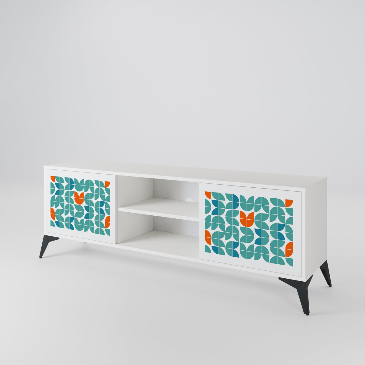 BE THE CHANGE Móvel de TV de 2 Portas