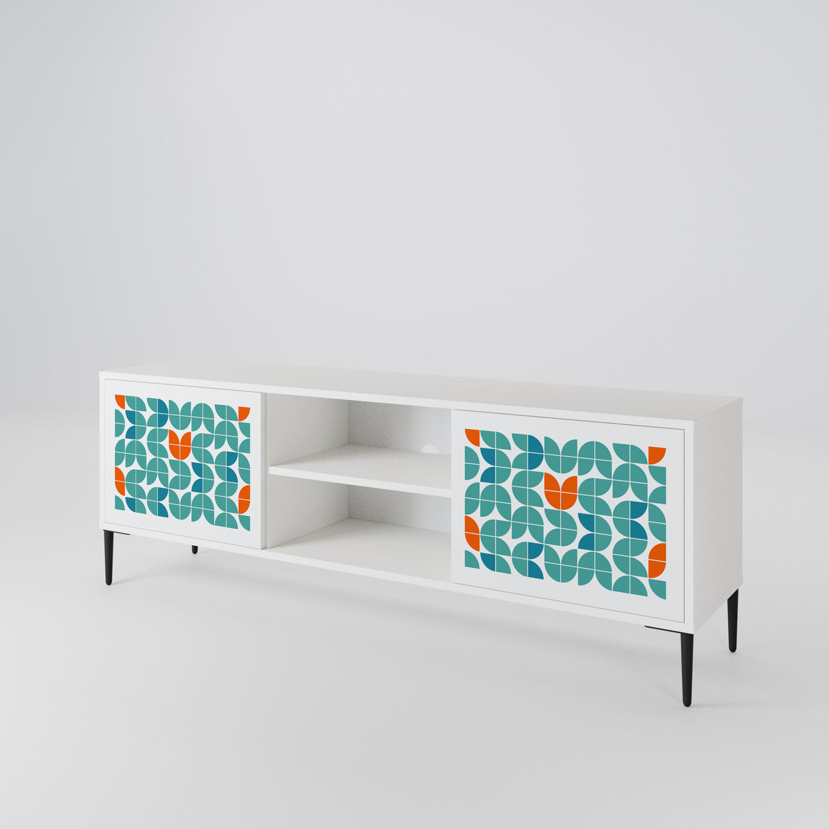 BE THE CHANGE Móvel de TV de 2 Portas