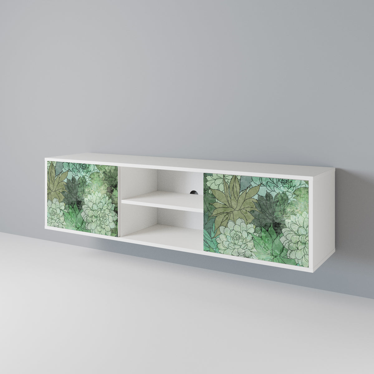 SUCCULENT CLUSTER Móvel de TV de 2 Portas