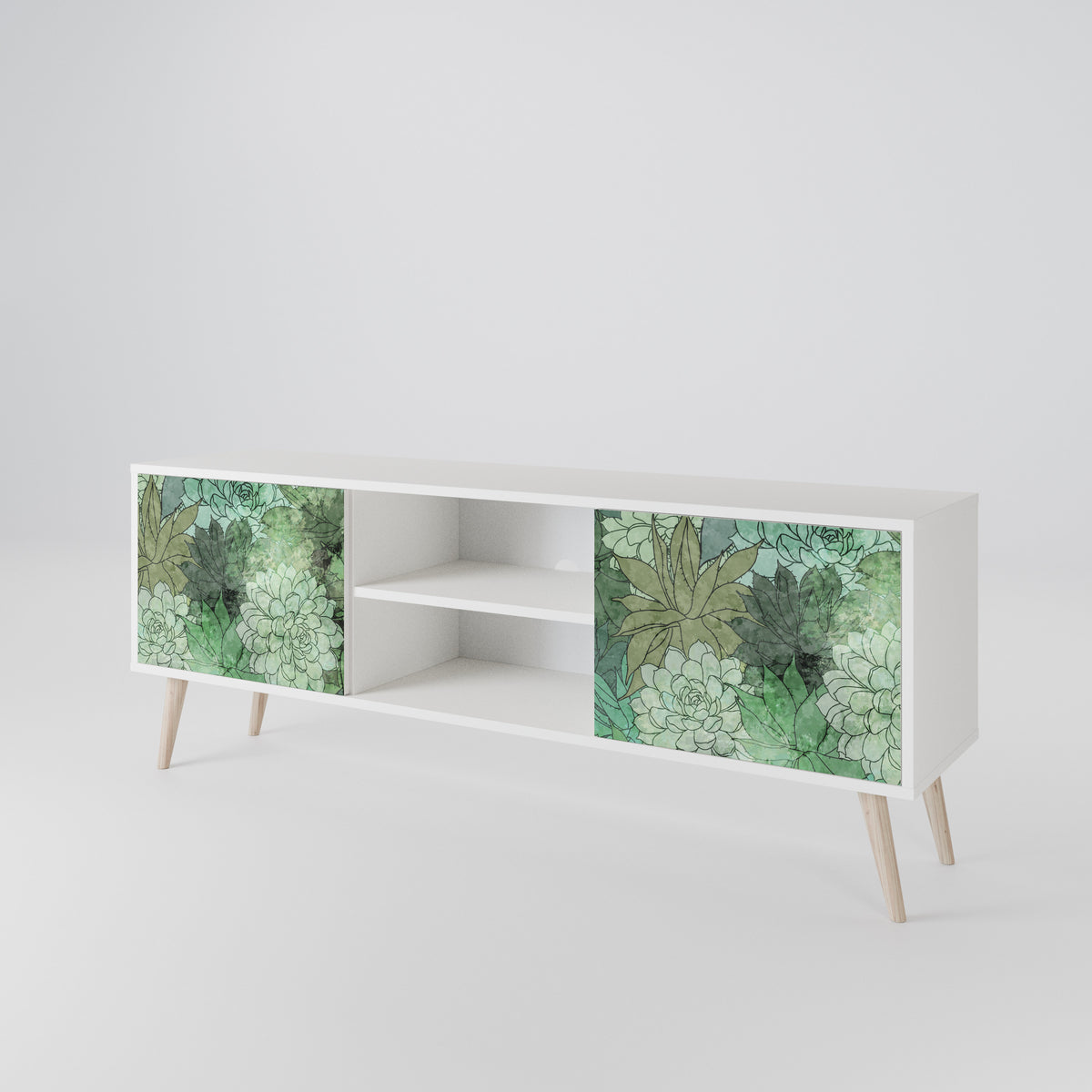 SUCCULENT CLUSTER Móvel de TV de 2 Portas