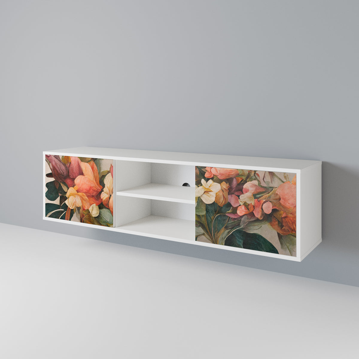 STYLISH BEAUTY Móvel de TV de 2 Portas