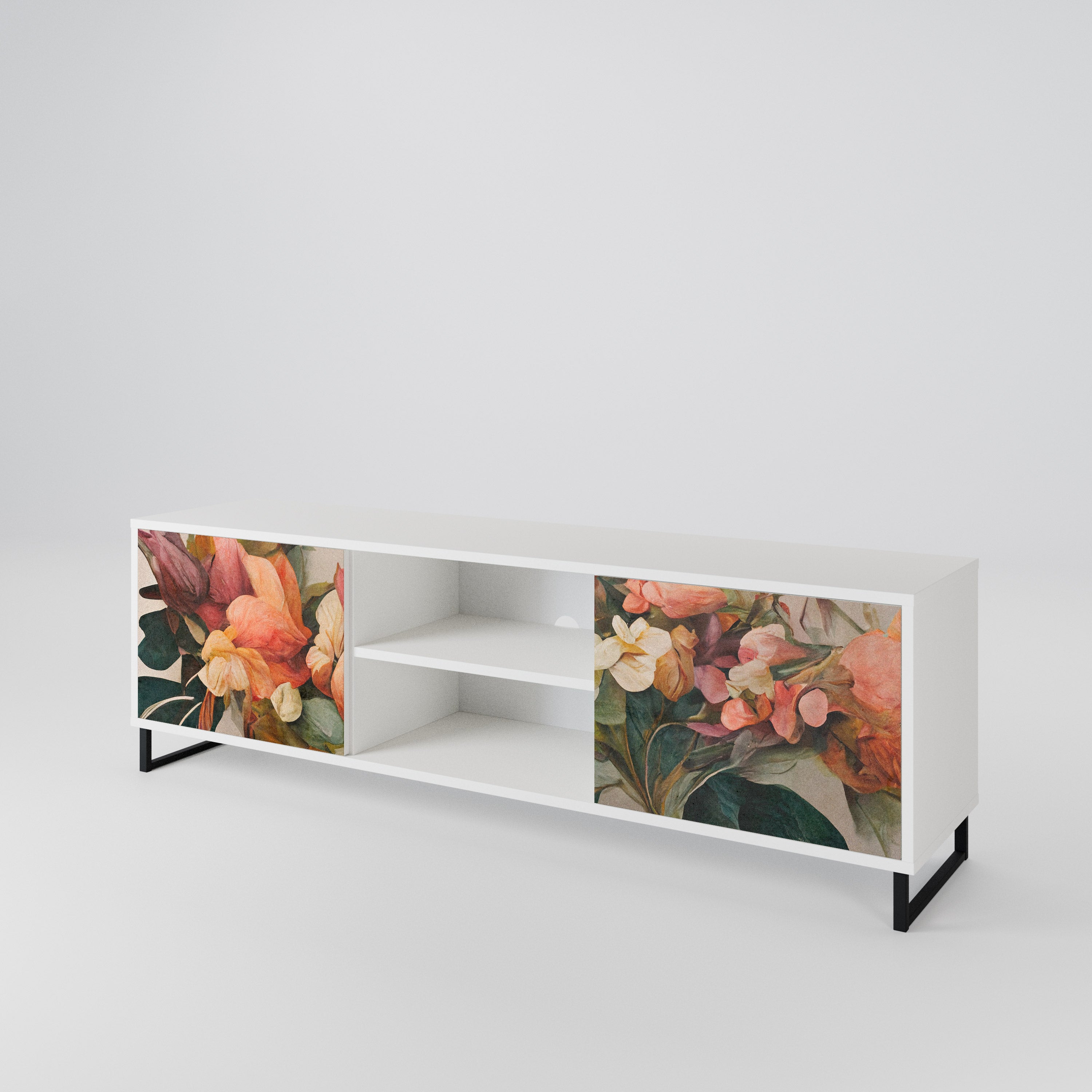 STYLISH BEAUTY 2-Door TV Cabinet
