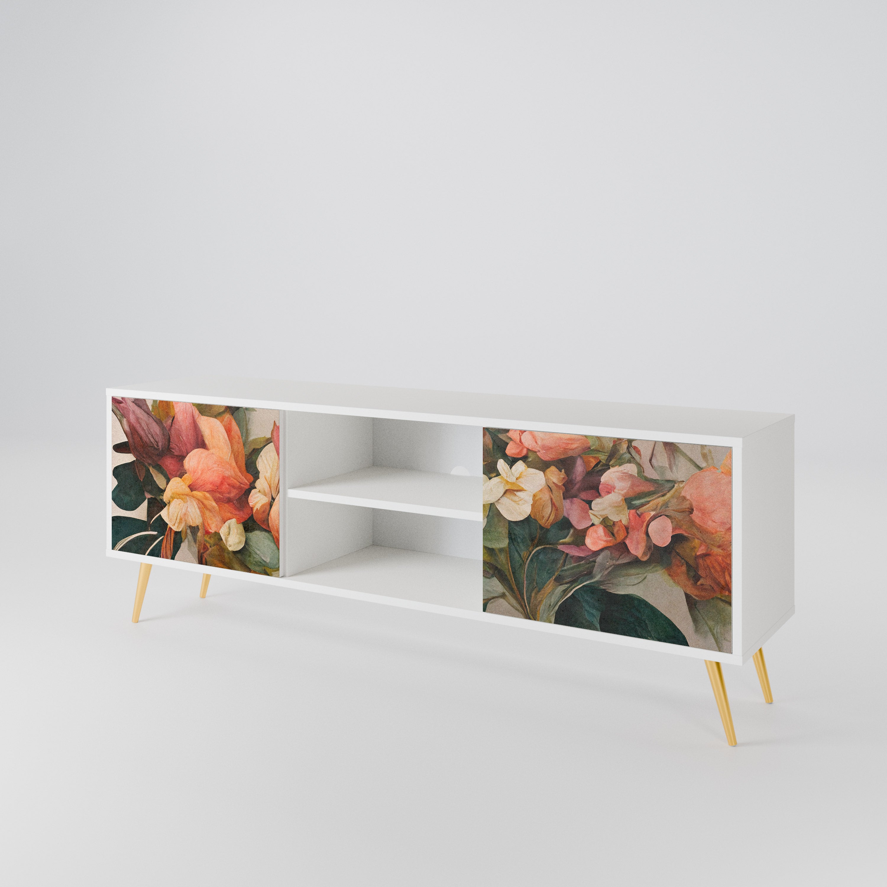 STYLISH BEAUTY 2-Door TV Cabinet